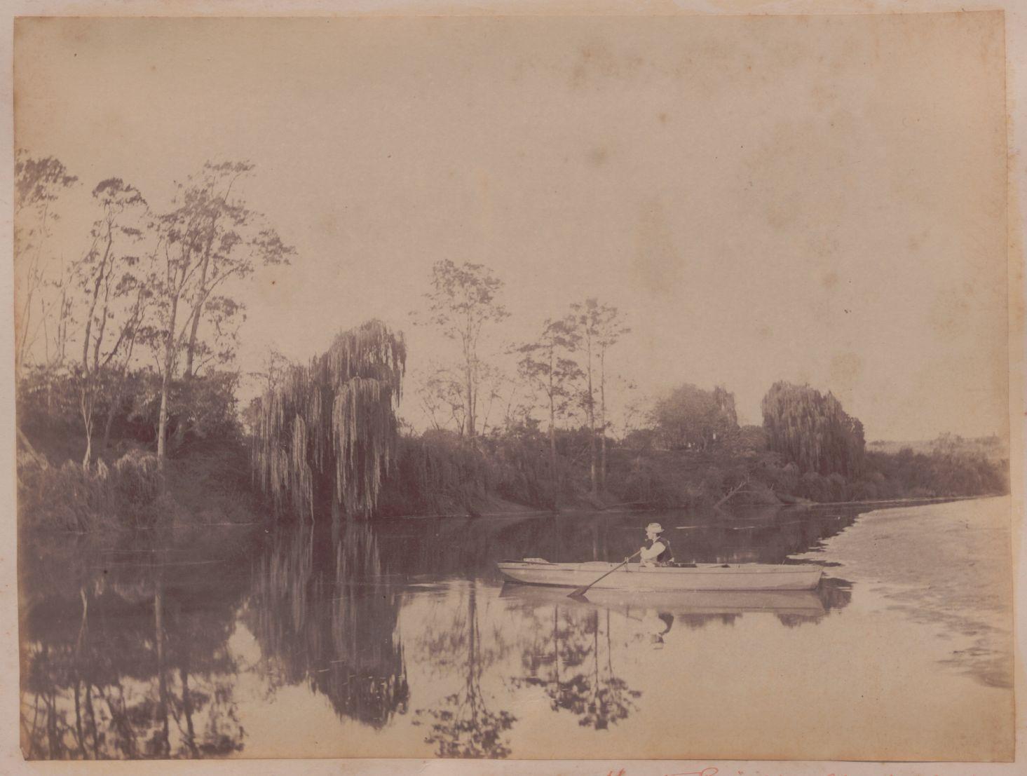 Beautiful River - Photograph of Hunter River above Aberglasslyn George Chambers